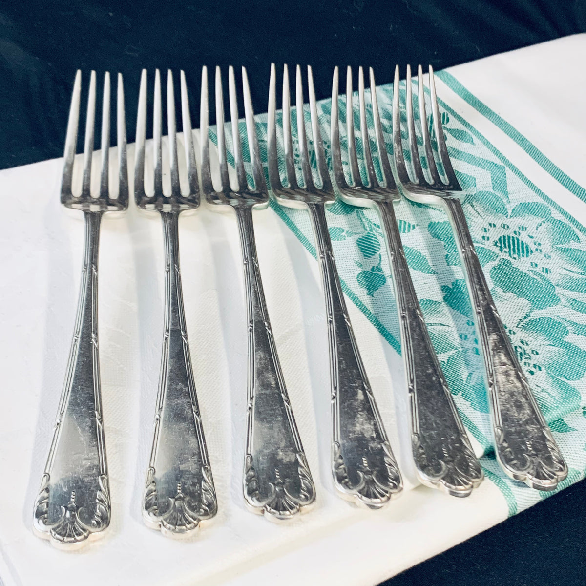 Vintage Garrard and Co Silverware Set Service For Nine