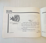 1909-1912 Sears Roebuck & Co Motor Buggy Catalogue Replica Softcover Book 1973