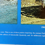 Vintage US Automobile Quarterly Car Portrait Poster Packard The Classic Era 1979