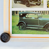 Vintage US Automobile Quarterly Car Portrait Poster The Model A Ford Colour 1973