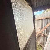 Edwardian Era Wooden External Door With Glass Plus Lock With Key