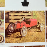 Vintage US Automobile Quarterly Car Portrait Poster Henry’s Model T Ford 1973