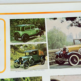 Vintage US Automobile Quarterly Car Portrait Poster The Model A Ford Colour 1973