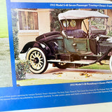 Vintage US Automobile Quarterly Car Portrait Poster Packard The Early Years 1975