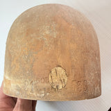 Vintage Godfrey of Melbourne Wooden Hat Block Mold Milliner’s Mould Millinery Form