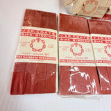 Vintage Coats Nainsook Binding No. 567 Brown - 5 New Old Stock Packets of 5.5 metres each In Original Box