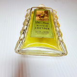 Vintage 1950s Glass Bottle By Potter & Moore Mitcham Lavender Perfume Cologne