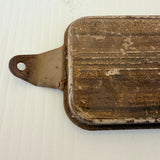Vintage Original 1939 Chevy Chev Chevrolet Car Clock Delete Plate For Restore