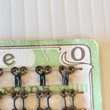 Vintage New Old Stock 1930s Newey’s Nota Bene Spring Hooks & Loops (Eyes) 24 Black Size 0