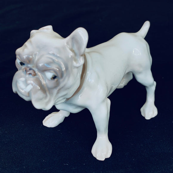 Bing & Grondahl Bulldog Dog Figurine Denmark Fine Bone China