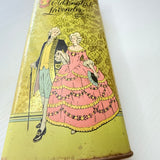 Tall Vintage Imex Old English Lavender Talcum Talc Powder Tin
