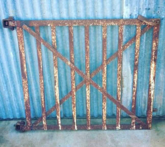 Antique Iron Railway Path Gate - Very Heavy