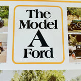 Vintage US Automobile Quarterly Car Portrait Poster The Model A Ford Colour 1978