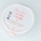 Vintage 1950s 1960s Max Factor Hollywood Rouge Cheek Blush Compact Golden Flame