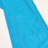 Vintage Collins of NSW 1950s Long Turquoise Blue Nylon Gloves
