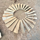 Windmill Fan Blade 8ft Diameter Garden Yard Art Display