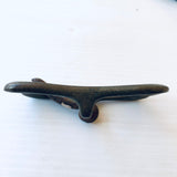 Antique/Vintage Heavy Brass Buckle Off Leather Horse Harness For Leatherwork Or Belt Upcycle