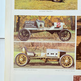 Vintage US Automobile Quarterly Car Portrait Poster Henry’s Model T Ford 1973