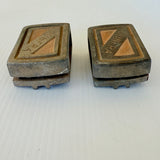 DUNFRA Duncan & Fraser Adelaide Pair Cast Brass Brackets Carriage And Car Makers