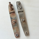 Pair of Vintage Car Trunk Boot Hinges Unknown Maker