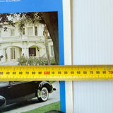 Vintage US Automobile Quarterly Car Portrait Poster Packard The Classic Era 1979
