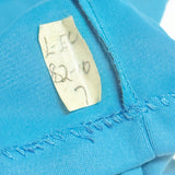 Vintage Collins of NSW 1950s Long Turquoise Blue Nylon Gloves