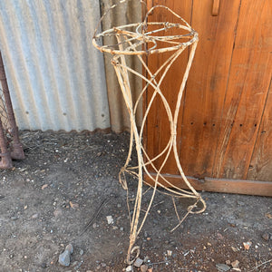 Antique Wirework Plant Stand For Restoration