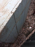 Early Rustic Vintage Wooden Box Cupboard