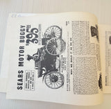 1909-1912 Sears Roebuck & Co Motor Buggy Catalogue Replica Softcover Book 1973