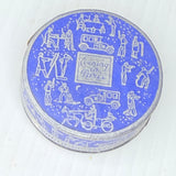 Tiny Vintage Bourjois France Evening In Paris Suntan Face Powder Box