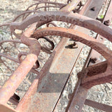 Antique Hayrake Made By Adriance Of Poughkeepsie USA Farm Heritage Hay Rake For Garden Or Yard Art