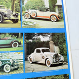 Vintage US Automobile Quarterly Car Portrait Poster Packard The Classic Era 1979