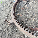 Huge Antique Toothed Cog Wheel For Garden Art Display