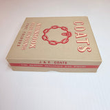 Vintage Coats Nainsook Binding No. 567 Brown - 5 New Old Stock Packets of 5.5 metres each In Original Box