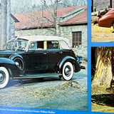Vintage US Automobile Quarterly Car Portrait Poster Packard The Classic Era 1979