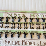 Vintage New Old Stock 1930s Newey’s Nota Bene Spring Hooks & Loops (Eyes) 24 Black Size 0