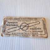 Vintage New Old Stock 1930s Newey’s Nota Bene Spring Hooks & Loops (Eyes) 24 Black Size 0