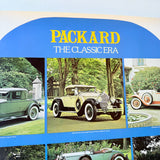 Vintage US Automobile Quarterly Car Portrait Poster Packard The Classic Era 1979