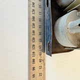 Vintage Triple Gauges Set Temperature Oil Pressure VAC Gauge Untested Sold As Is