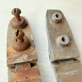 Pair of Vintage Car Trunk Boot Hinges Unknown Maker