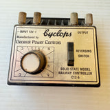 Vintage Solid State Model Railway Controller Cyclops By General Power Controls