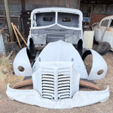 1950s Dodge Kew Truck Cab & Restored Chassis Engine, Gearbox, Brakes - A Great Restoration Project - PICKUP ONLY - NO SHIPPING