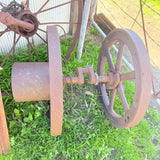 Large Antique Flywheel - Great Garden Feature
