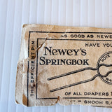 Vintage New Old Stock 1930s Newey’s Nota Bene Spring Hooks & Loops (Eyes) 24 Black Size 0