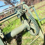 Large Antique Winch Garden Feature - PICKUP ONLY - NO SHIPPING!!!