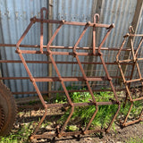 Antique Heavy Rustic Blacksmith Made Harrows For Garden Or Yard Art Display