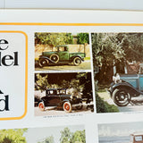 Vintage US Automobile Quarterly Car Portrait Poster The Model A Ford Colour 1978