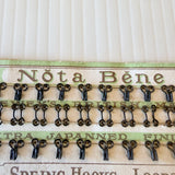 Vintage New Old Stock 1930s Newey’s Nota Bene Spring Hooks & Loops (Eyes) 24 Black Size 0