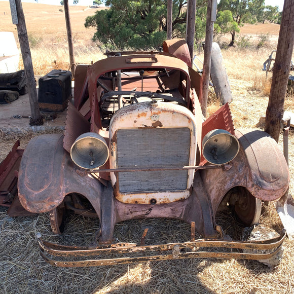 Rare Vintage 1925 T6 REO Roadster With Golf Club Door - Restoration Or Perkolilli Project