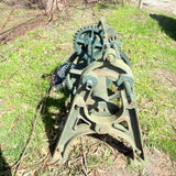 Large Antique Winch Garden Feature - PICKUP ONLY - NO SHIPPING!!!
